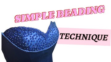 Simple Beading Technique #beading #beads #fashion