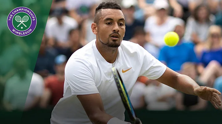 Nick Kyrgios and umpire James Keothavong have comical exchange | Wimbledon 2018 - DayDayNews