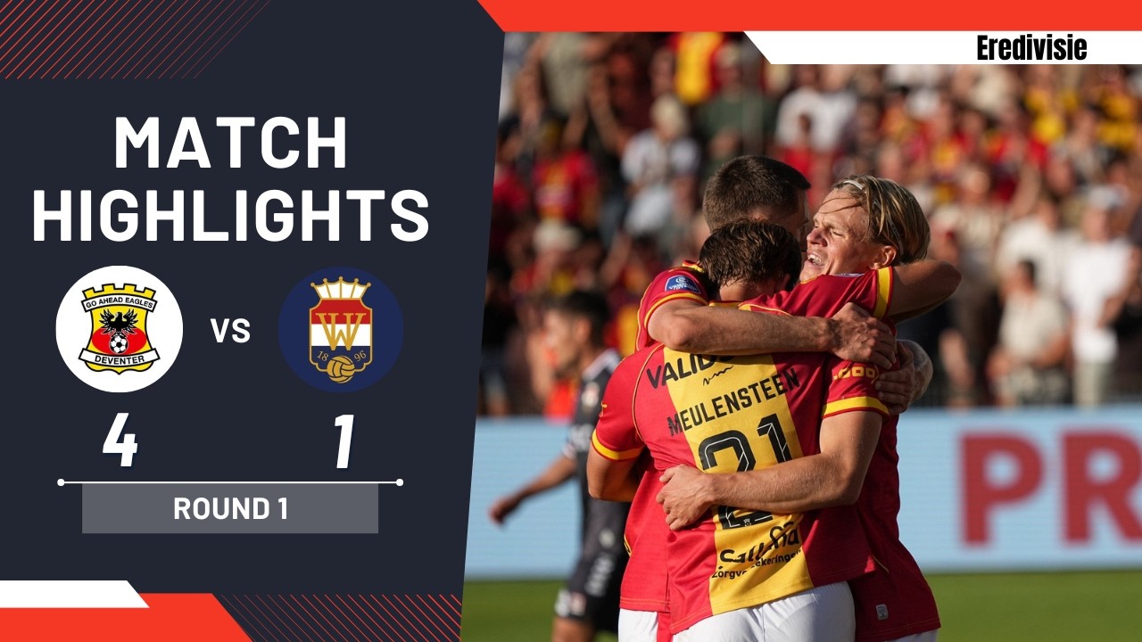 Go Ahead Eagles - Willem II | 4-1 | Highlights | Eredivisie 2025-26 | go ahead eagles willem ii