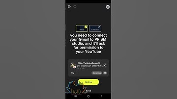 How to go live on PRISM studio and screen share @SSSICKUMGoofygoober