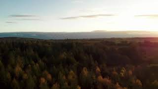 Autumn Sunset in the Forest of Dean DJI Mavic Air