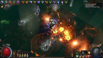 POE 3.8 Blight Unleash Cremation Elementalist T16 Hydra
