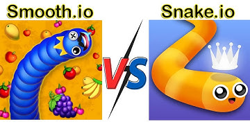 Snake.io VS Smooth.io ( Game Comparison ) #snakeio #smoothio
