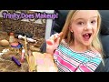 My Makeup Routine! Mom Let's Me Do Her Makeup!!!