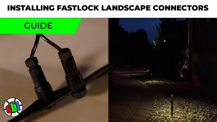 How to Install Fastlock Landscape Connectors