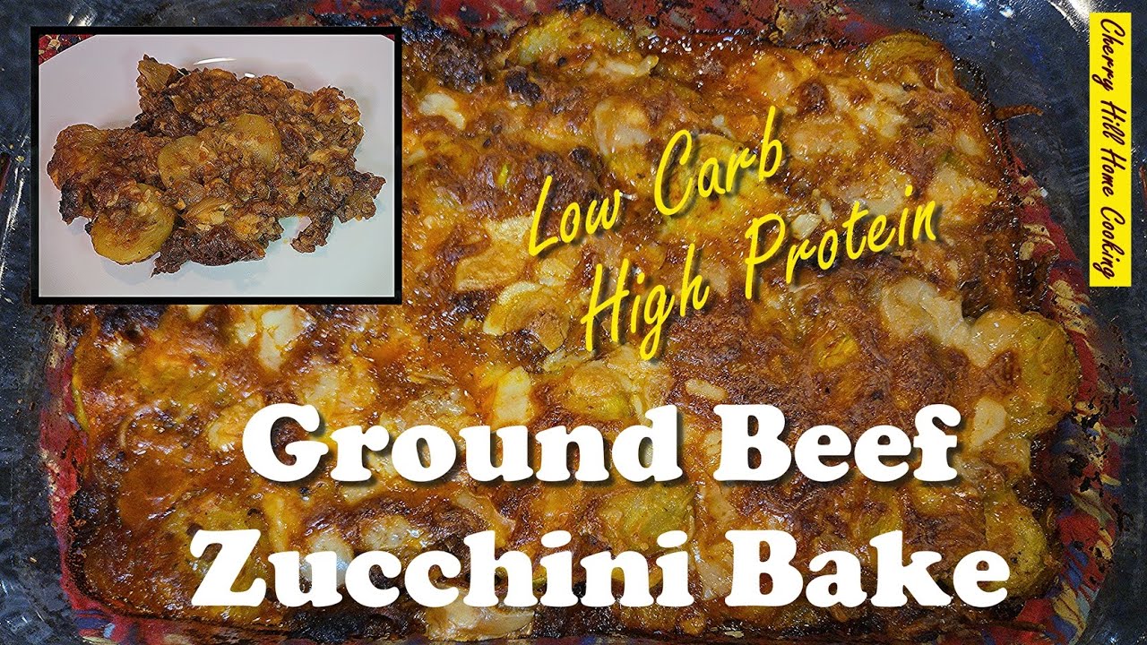 How to make Ground Beef Zucchini Bake