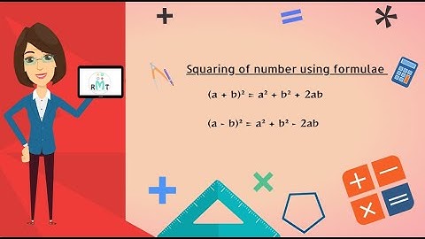 Squaring of a number using formula | Rapid Math Tricks | Vedic Math