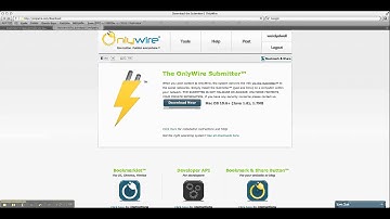 How to Download the Onlywire Submitter tab!