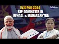 Exit poll 2024 big win for bjp in maharashtra and west bengal