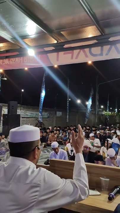 PENGAJIAN Rutin Akbar MAJELIS DARUL FIKR HABIB FIKRI ALKAFF Camp SHOLAWAT cihamirung desa mekar jaya