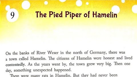The Pied Piper Of Hamelin | Explanation In Hindi | Ratna Sagar | Focus English | Class 4 | Chapter 9