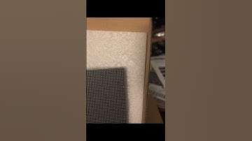 Unboxing #adafruit 64x64 RGB LED Matrix Panel