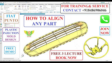 How to align any Plastic Part - Plastic Injection Mold Design #cimdesignsolution #alignmentproduct