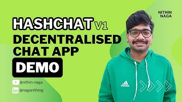 HashChat v1: Decentralized Chat App with AI | Blockchain Weekends - Week 1