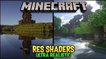 Shader Minecraft Ultra Realistic | Cocok Buat Survival | MCPE 1.15/1.16+