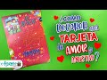 COMO DECORAR UNA TARJETA PARA AMOR Y AMISTAD | DECORAR UNA TARJETA FACIL | Amoroso Regalos