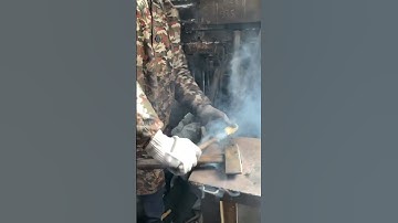 Blacksmithing is the "memories of several generations