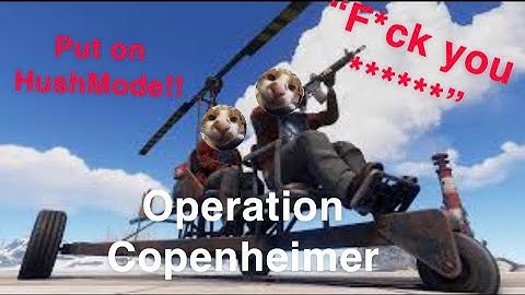 Rust - Rocket PVP on Oil Rig (BIG MAD)