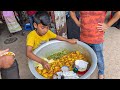 Little Boy Selling Potato Curry Chana Masala to Support His Family - Bangladeshi Street Food