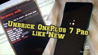 Fix Hard/SoftBrick or Bootloop Oneplus 7 Pro | Fix "Device not match image" on MSMDownloadTools screenshot 4