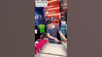 How to fold clothes for travel 42 #youtubeshorts #shorts #foldinghacks