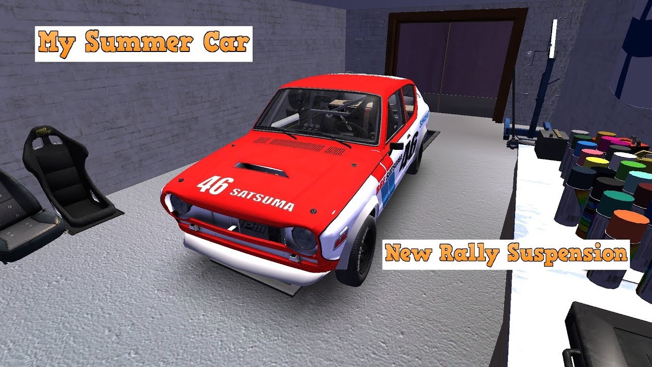 My Summer Car New Rally Suspension YouTube