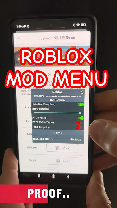 Roblox Mod Menu: Latest Version 2025 Update (APK Robux)