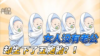 种田动画【怀孕三年生下五胞胎】女人生孩子生了一个月，竟然生了五胞胎！#沙雕 #小说 #爽文 #沙雕轻漫