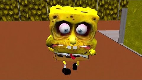 Sponge Neighbor Hello Bob 3D - Level 1 - Gameplay #2