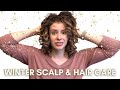 WINTER CURLY HAIR CARE ROUTINE! Fix Dry Curls and Flaky Itchy Scalp