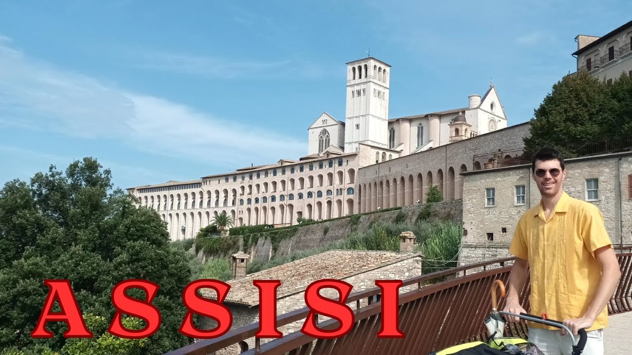 ASSISI  la ciudad de SAN FRANCISCO, ITALIA