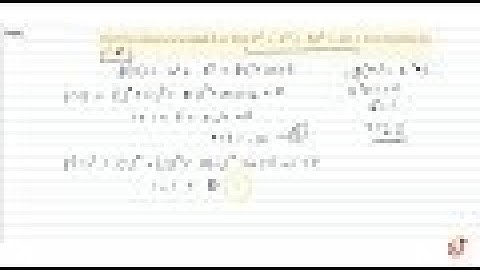 Find the values of `aa n db` so that `x^4+x^3+8x^2+a x+b` is divisible by `x^2+1.`