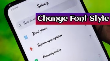 How to Change Font Style in Redmi Note 11 | Redmi Note 11 Font Style & Size Change Kaise Kare