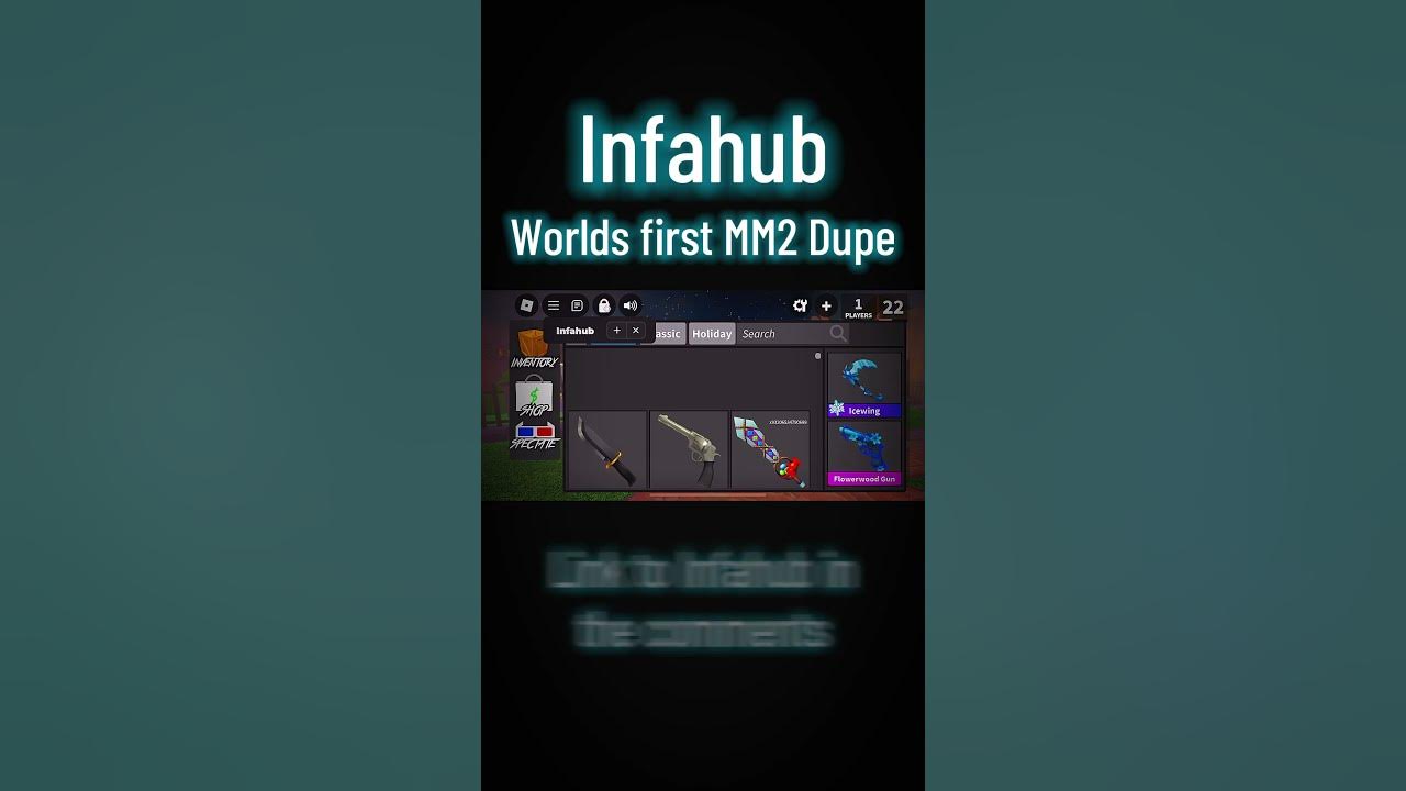 Infahub mm2 dupe mm2 scripts delta codex youtube