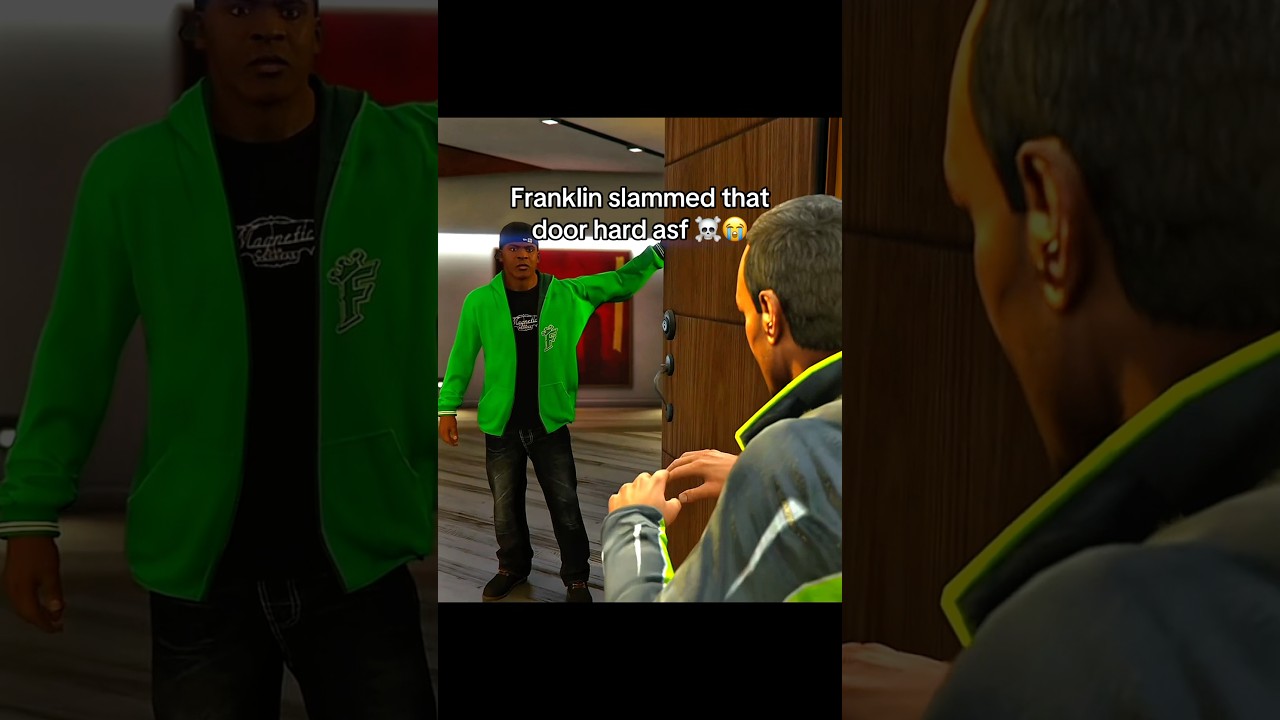 Франклин был ужасно раздражен 😭 