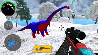 야생 동물 사냥꾼 3D - 공룡 사냥 게임 - 안드로이드 게임플레이 #2292 screenshot 3
