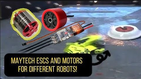 Customer Feedbacks on Different Robots with Maytech Motor ESCs