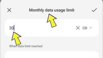 Monthly Data Usage Limit Set | Oppo Reno 6 & Reno 6 Pro Set Monthly Data Limit 2023