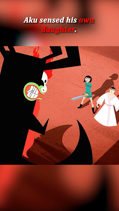 Aku sensed his own daughter.