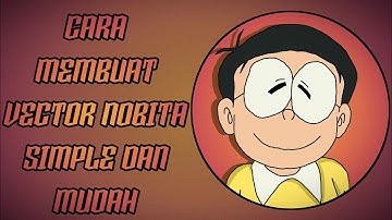 Cara membuat vector NOBITA di INFINITY DESIGN simple dan mudah