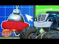 Crusher Builds Robot #6 | Games For Kids | Blaze and the Monster Machines
