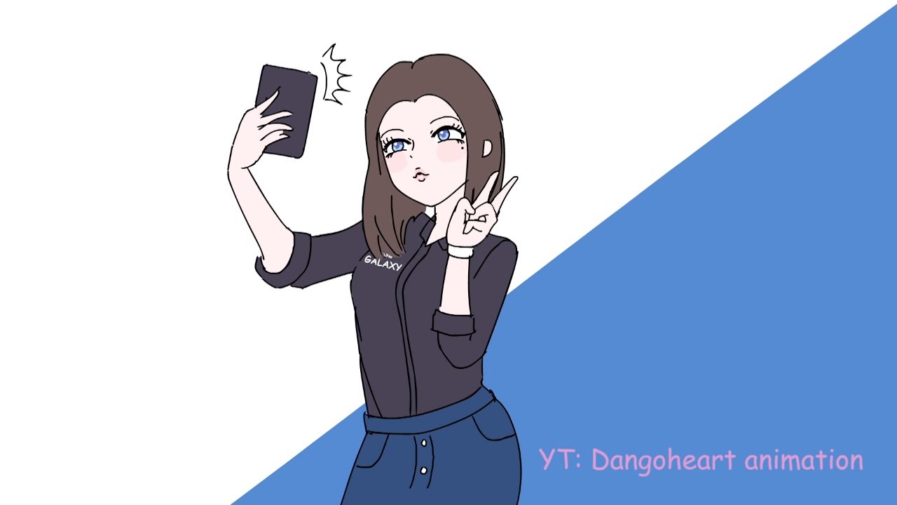 Samsung Girl Taking A Selfie Anime Ver Youtube