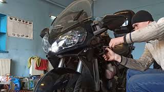 Газ на мотоцикл проект второй Kawasaki GTR 1400 Concourse