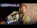 Country Star Uses His Voice as a Vessel for a Beautiful Message | The Voice Semifinals | NBC