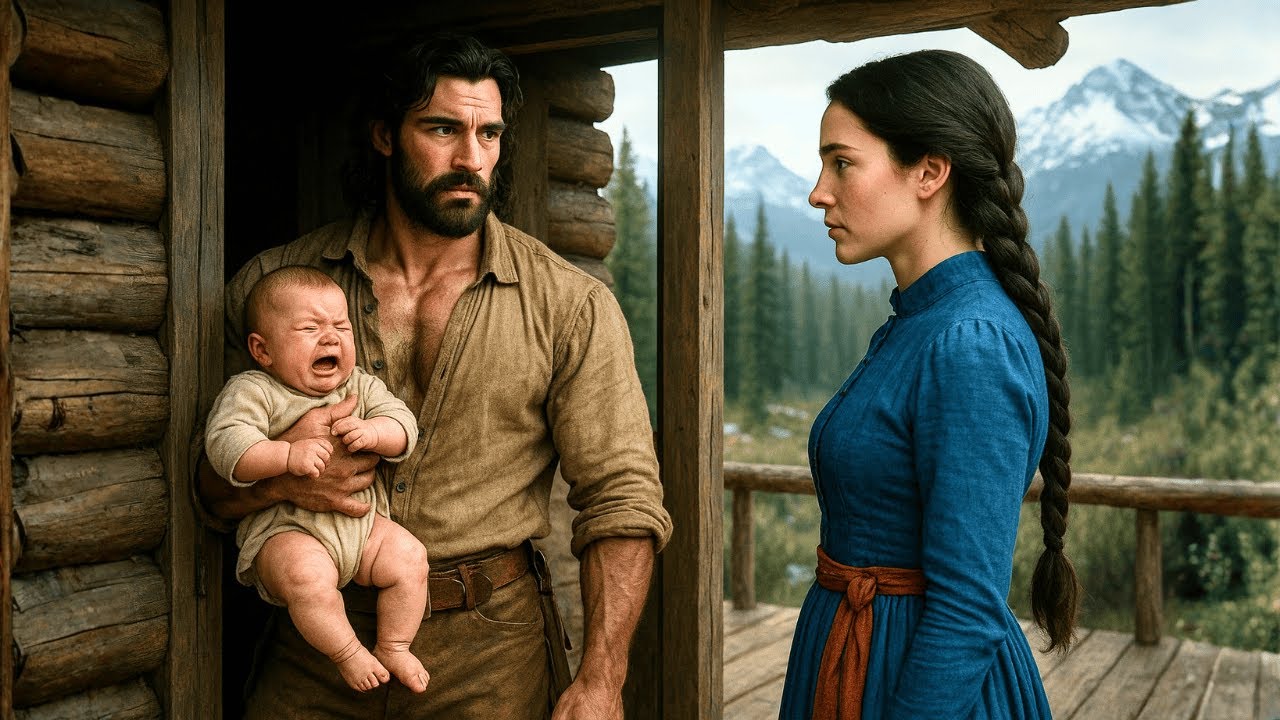 The mountain man's baby was crying when someone knocked at the door…The widow said, ‘I have milk’