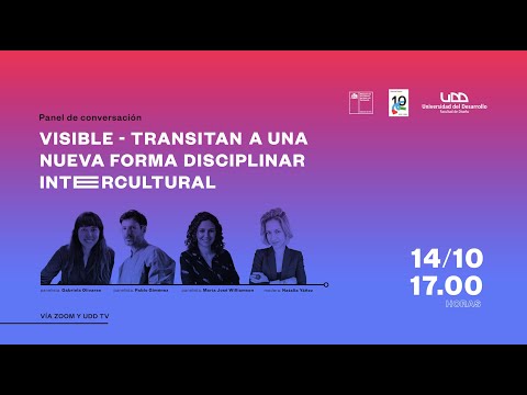 Panel de Conversación | Visible - transitando a una nueva formación disciplinar - intercultural