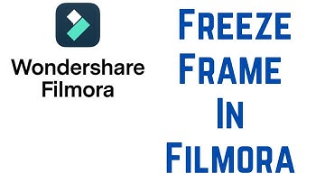 How To Freeze Frame In Filmora | Filmora Tutorial