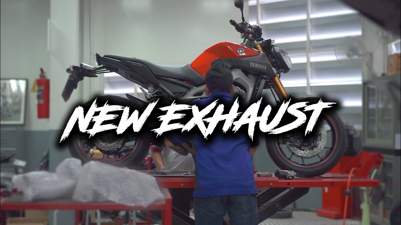 The ULTIMATE MT09 (FZ09) Exhaust....