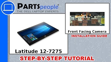 Dell Latitude 12-7275 (T02H001) Front Facing Camera How-To Video Tutorial