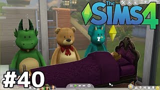 ベッドの横にもモンスターがいるよ【The Sims4実況】＃４０